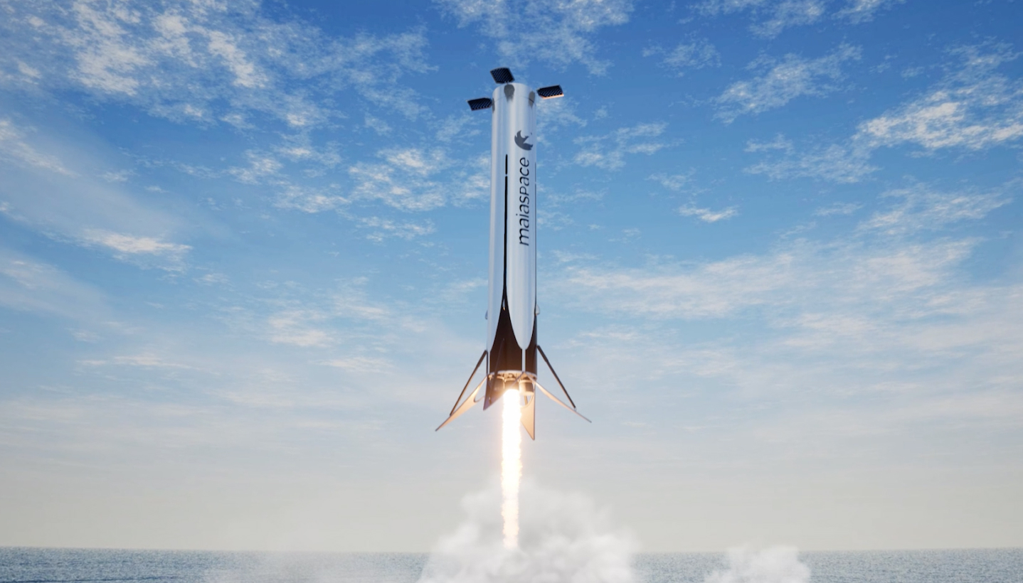 Maia landing (illustration)